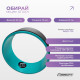 Колесо для йоги EasyFit TPE, Диаметр 33 см, Ширина 13 см, ПВХ, Черно-мятное