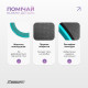 Колесо для йоги EasyFit TPE, Диаметр 33 см, Ширина 13 см, ПВХ, Черно-мятное