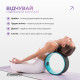 Колесо для йоги EasyFit TPE, Диаметр 33 см, Ширина 13 см, ПВХ, Черно-мятное
