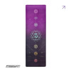 Коврик для йоги EasyFit Chakra Flow, длина 183 см, замша-каучук, фиолетовый