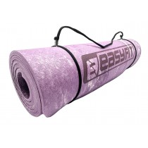 Premium Mat коврик EasyFit для фитнеса и пилатеса с чехлом, 183x61 см, толщина 8 мм, PER, ECO-Friendly, фиолетовый