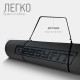 Двухслойный коврик EasyFit для пилатеса, фитнеса и йоги, 183x61 см, толщина 6 мм, TPE/TC, ECO-Friendly, черно-фиолетовый