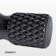 Массажный ролик EasyFit Grid Roller EPP для МФР, длина 42 см, черный