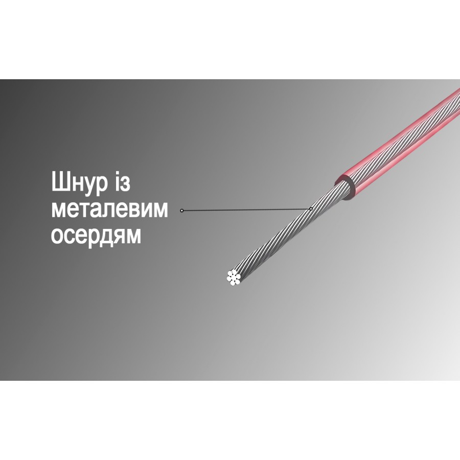 Швидкісна скакалка з лічильником EasyFit, Довжиа 2,8 м, ручки 18 см, Сталь, Пластик, Вага 130 г, Чорно-рожевий