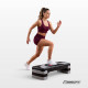 Степ-платформа EasyFit EasyFit Step-B 3-ступенчатая, 80×30 см, серый