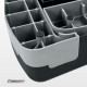 Степ-платформа EasyFit EasyFit Step-B 3-ступенчатая, 80×30 см, серый