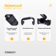 Упоры для отжиманий EasyFit PushMax, с неопреновым покрытием, длина 20 см, максимальная нагрузка 100 кг, черный, для тренировок дома и в спортзале