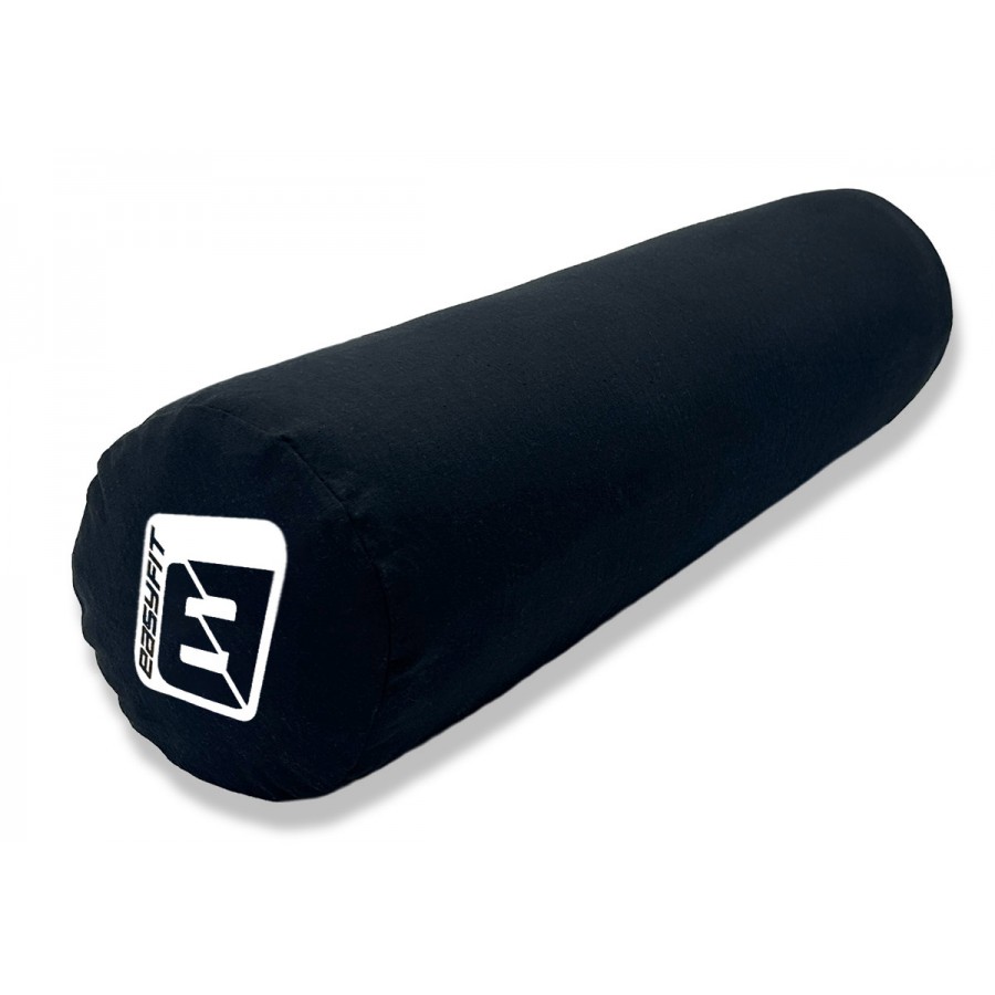 Валик для масажного столу EasyFit 60 см чорний (з чохлом)