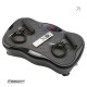 Віброплатформа EasyFit VibroStep Base (еспандери в комплекті), 10 програм, Bluetooth, USB, чорний