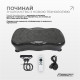 Віброплатформа EasyFit VibroStep Base (еспандери в комплекті), 10 програм, Bluetooth, USB, чорний