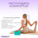 Блок для йоги EasyFit, 23х15,5х7,5 см, мятный