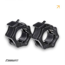 Зажимы для штанги EasyFit Lock-Jaw, Ø50 мм, ABS-пластик, черный