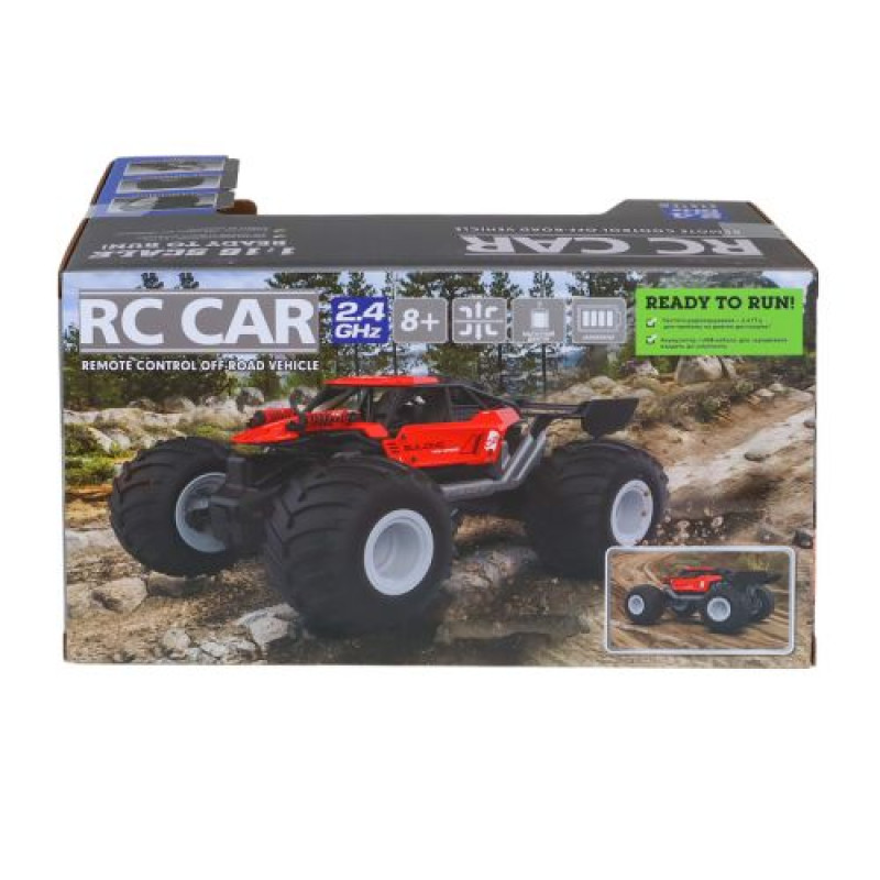 Автомобиль Off-road на р/у – Strong Power (красный, 1:16)