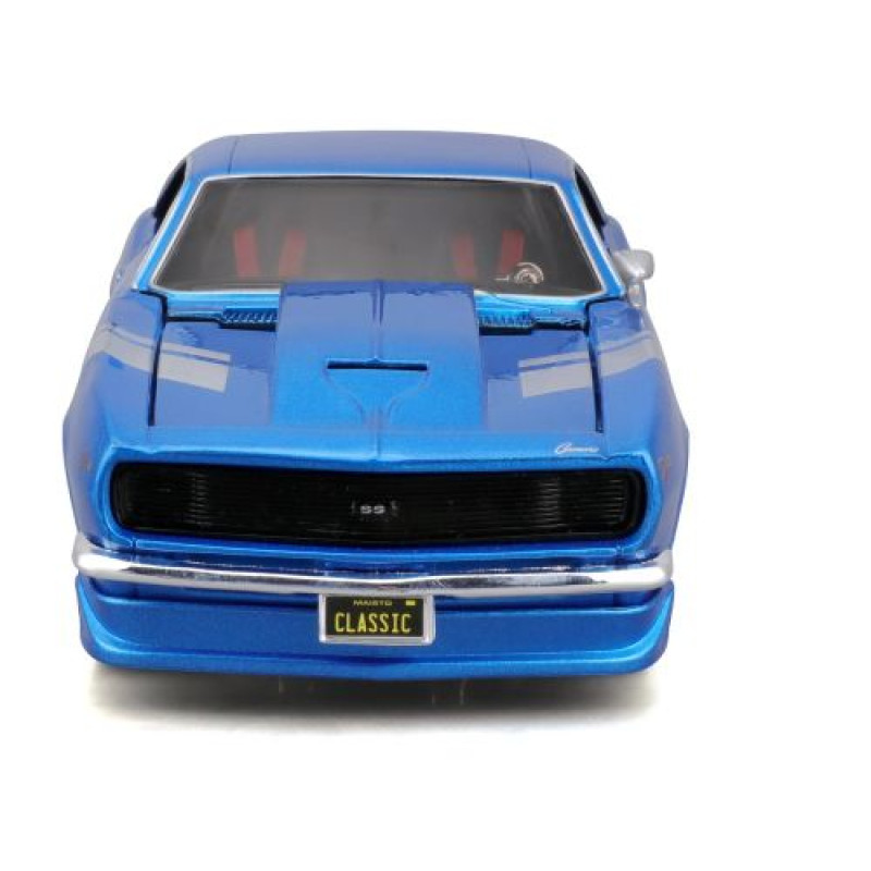 Машинка іграшкова 1968 Chevrolet Camaro Z/28, масштаб 1:24 синій