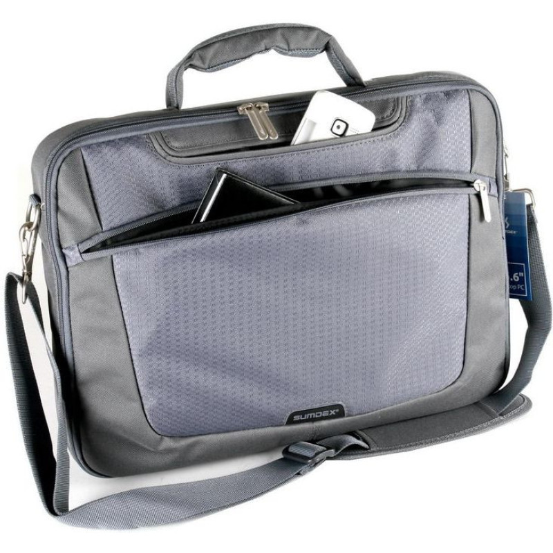 Сумка для ноутбука 15,6" Sumdex Passage PON-301GP сіра