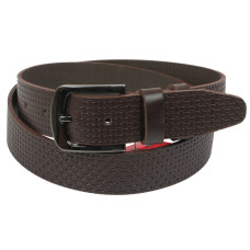 Ремінь під джинси Skipper коричневий 3,8 см