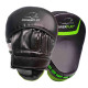 Лапи боксерські PowerPlay 3041 Чорно-Зелені PU [пара]