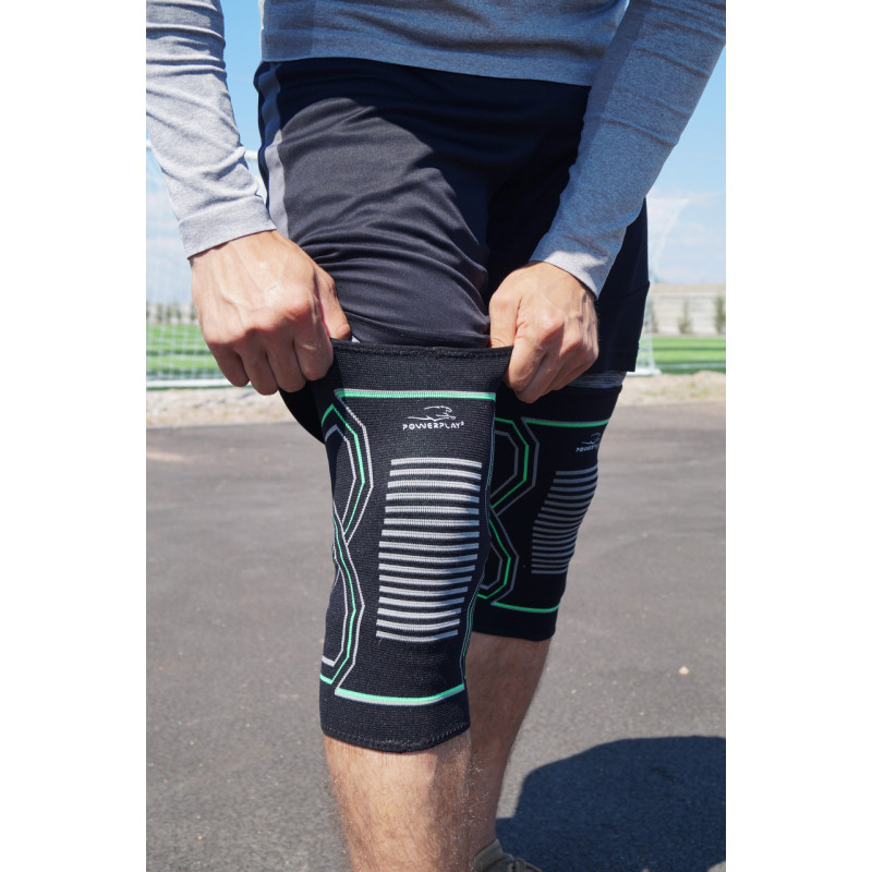 Наколінники PowerPlay 4099 Чорні L/XL (пара)