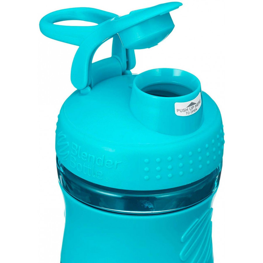 Шейкер спортивний (пляшка) BlenderBottle SportMixer Flip 20oz/590ml Teal