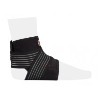 Бандаж на голеностоп Power System PS-6013 Neo Knee Support Black/Red (1шт.), Размер M, Черный