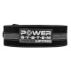 Пояс для пауерліфтингу Power System PS-3800 PowerLifting шкіряний Black/Grey Line L
