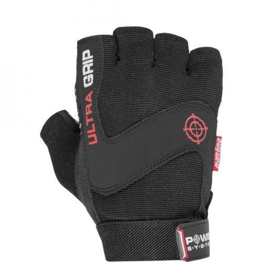 Рукавички для фітнесу Power System PS-2400 Ultra Grip Black S