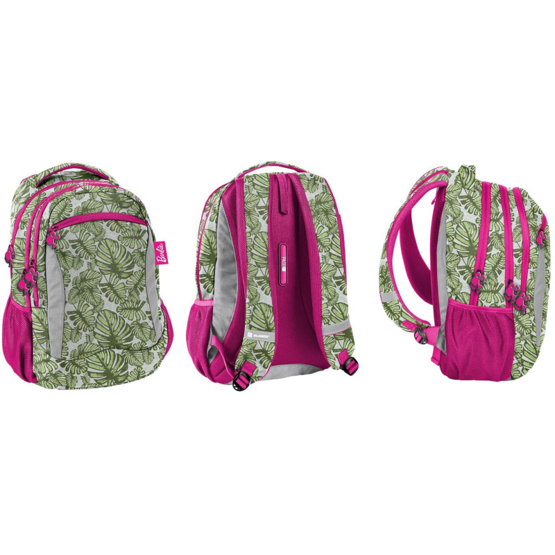 Міський рюкзак Paso Barbie Tropical Leaves на 25л