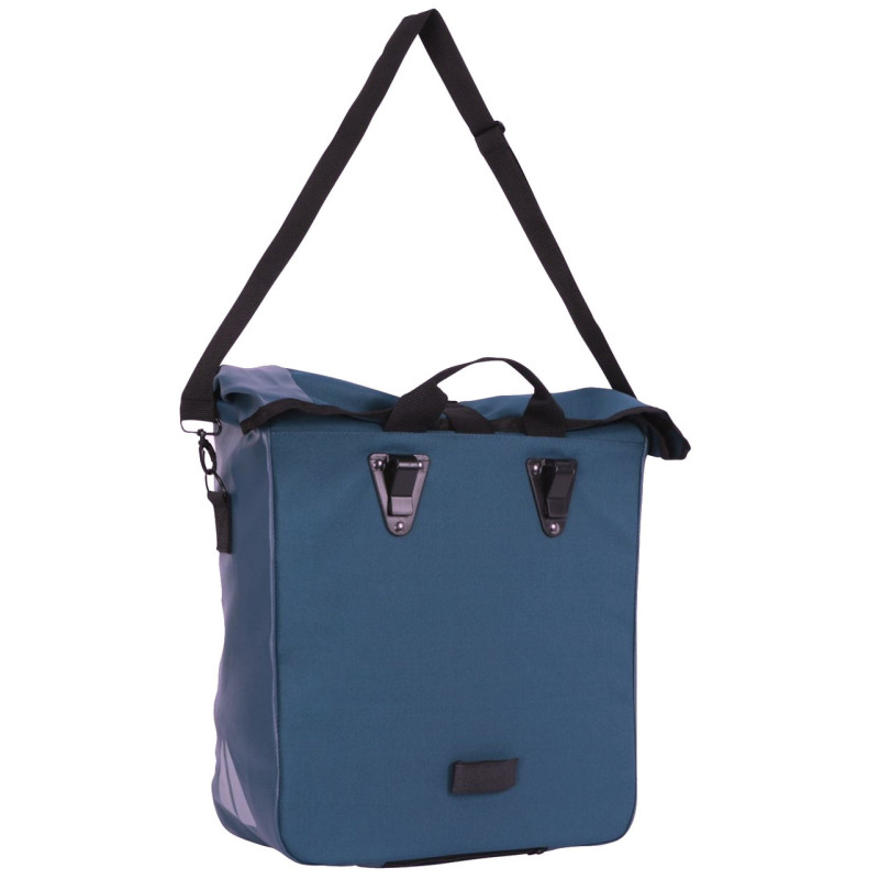 Велосипедная сумка на багажник с дождевиком 25L Bikemate 804019-1 синяя