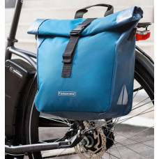 Велосипедная сумка на багажник с дождевиком 25L Bikemate 804019-1 синяя
