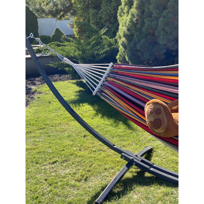 Одномісний гамак з планкою SUMMER Класичний XL 200х100 WCG