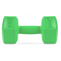 Гантель композитна PowerPlay 4124 Hercules 2 кг. Зелена (1шт.) Гантель композитна PowerPlay 4124 Hercules 2 кг. Зелена (1шт.)