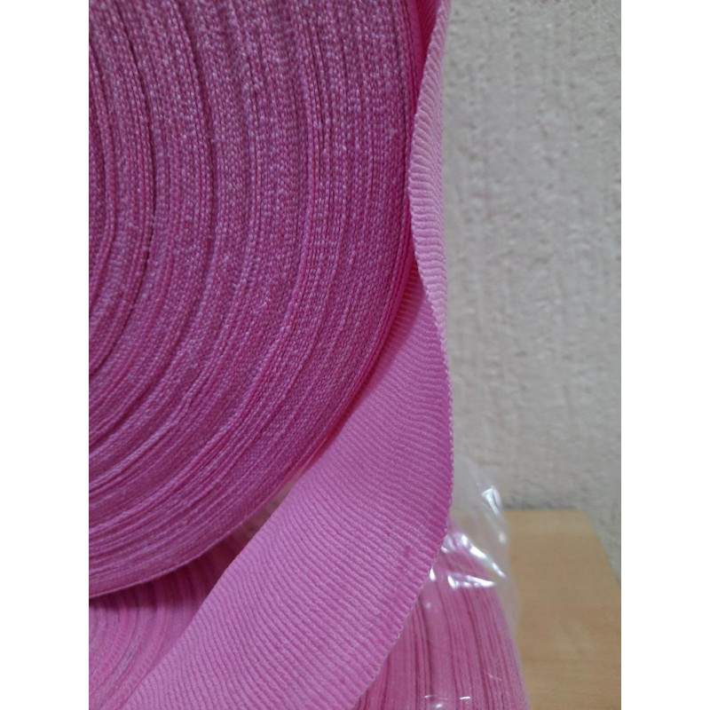 Бинтова стрічка для боксу PowerPlay, Довжина 100 м, Еластична, Бавовна, Нейлон, Рожева