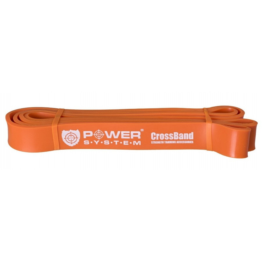Еспандер-петля (гумка для фітнесу і кроссфіту) Power System PS-4052 CrossFit Level 2 Orange (опір 10-35 кг)