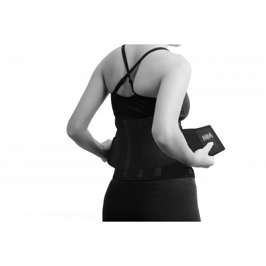 Пояс компресійний MadMax MFA-277 Slimming belt Black/black L