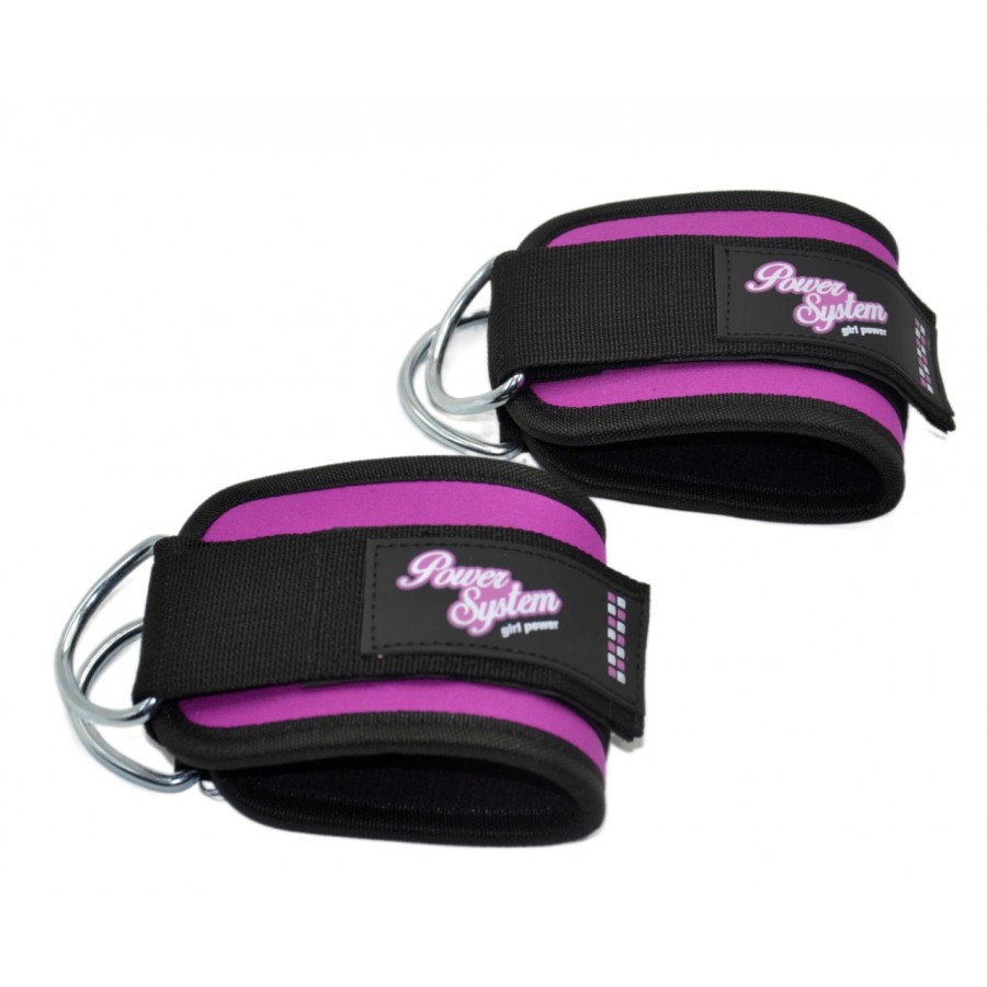 Манжети на щиколотку Power System PS-3450 Ankle Strap Gym Babe Purple