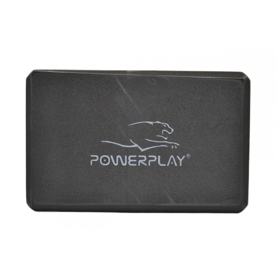 Блок для йоги PowerPlay 4006 Yoga Brick Темно-синій