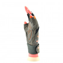 Рукавички для фітнесу MadMax MFG-921 Voodoo Light grey/orange S Рукавички для фітнесу MadMax MFG-921 Voodoo Light grey/orange S