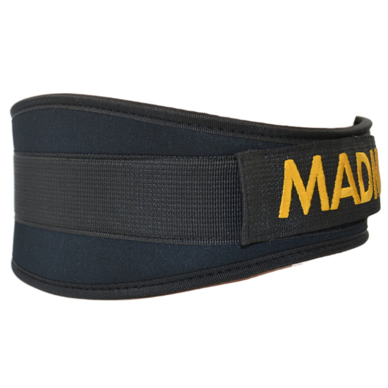 Пояс для важкої атлетики MadMax MFB-313 Body Conform неопреновий Black M