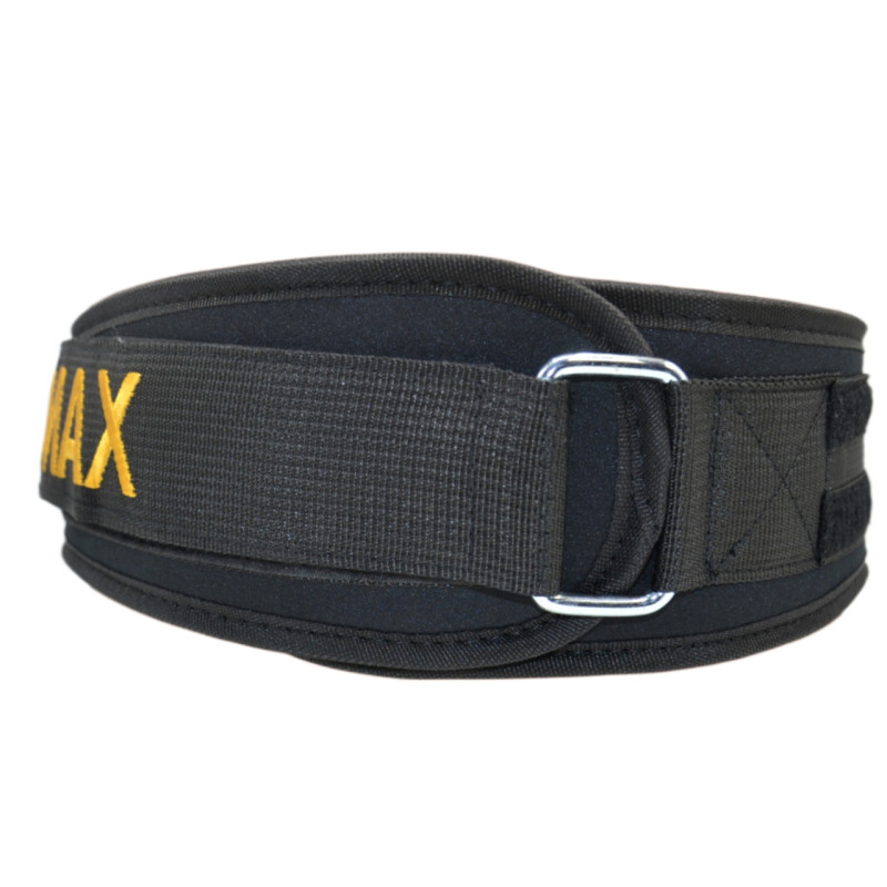 Пояс для важкої атлетики MadMax MFB-313 Body Conform неопреновий Black M