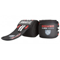 Бинти на лікоть Power System PS-3600 Elbow Wraps Red/Black(пара)