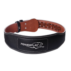 Пояс для важкої атлетики PowerPlay 5085 чорно-коричневий XL