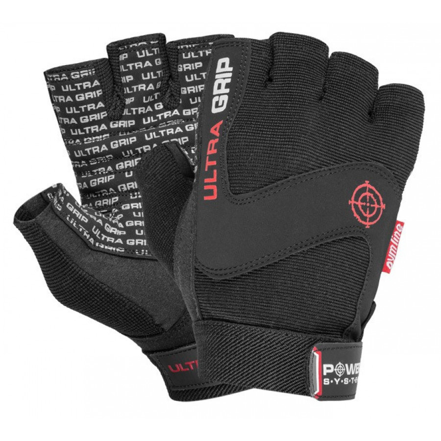 Рукавички для фітнесу Power System PS-2400 Ultra Grip Black S