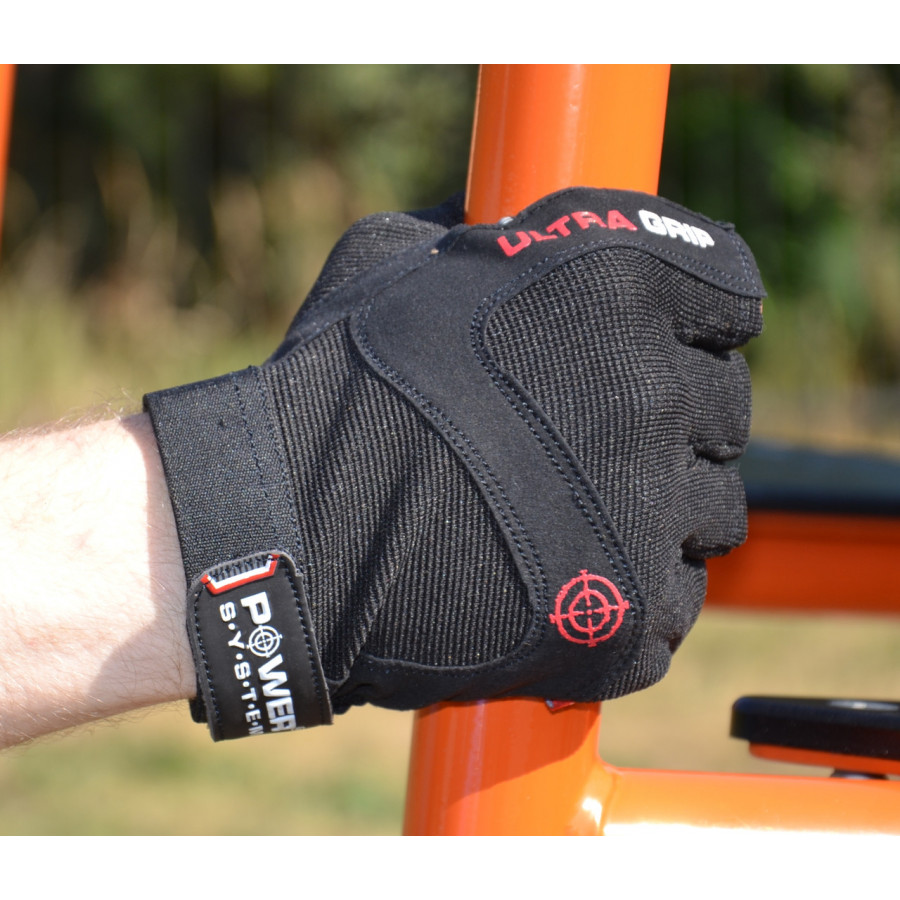 Рукавички для фітнесу Power System PS-2400 Ultra Grip Black S