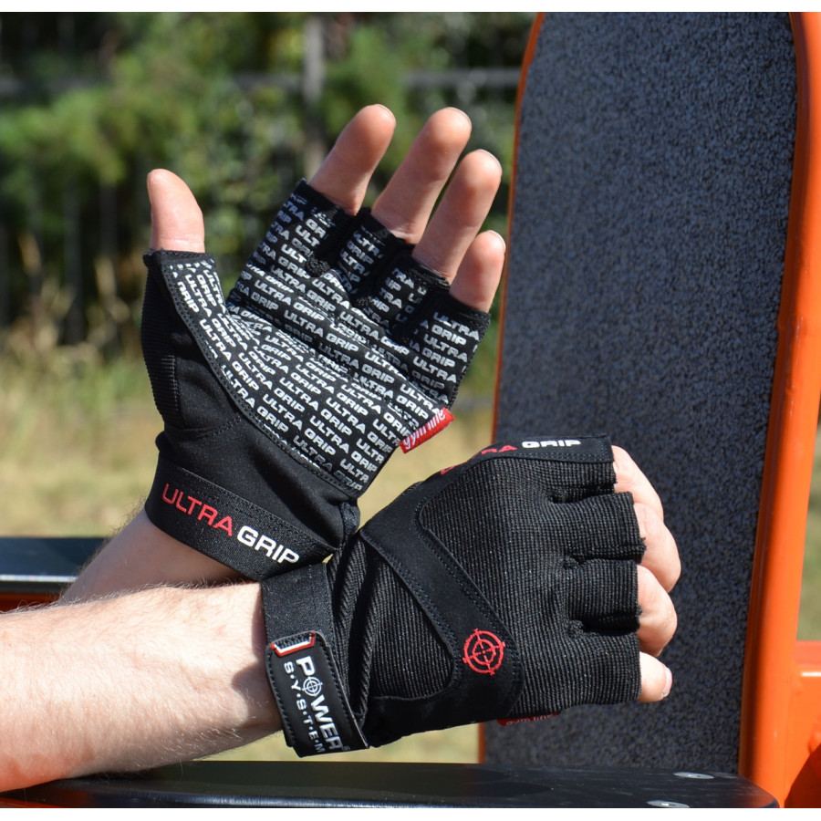 Рукавички для фітнесу Power System PS-2400 Ultra Grip Black S