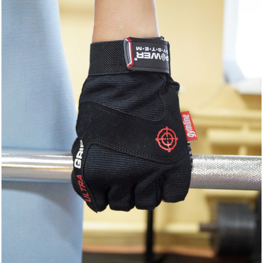 Рукавички для фітнесу Power System PS-2400 Ultra Grip Black S