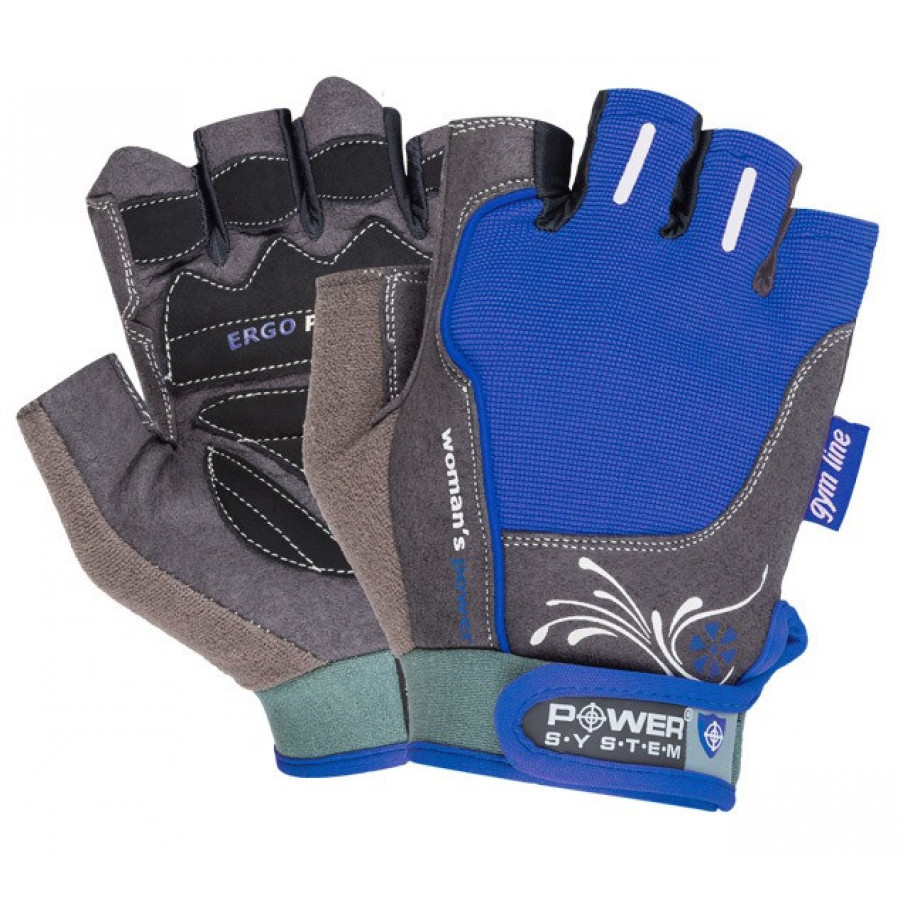 Рукавички для фітнесу Power System PS-2570 Woman’s Power жіночі Blue S