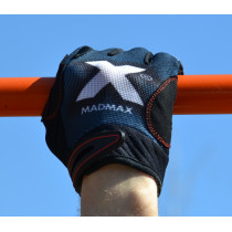 Рукавички для фітнесу MadMax MXG-102 X Gloves Black/Grey/White L Рукавички для фітнесу MadMax MXG-102 X Gloves Black/Grey/White L