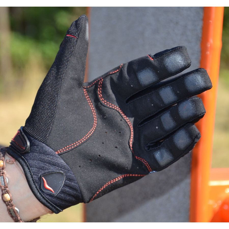 Рукавички для фітнесу MadMax MXG-102 X Gloves Black/Grey/White L