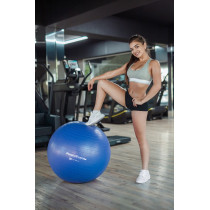 М'яч для фітнесу (фітбол) Power System PS-4013 Ø75 cm PRO Gymball Blue М'яч для фітнесу (фітбол) Power System PS-4013 Ø75 cm PRO Gymball Blue