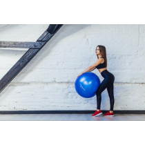 М'яч для фітнесу (фітбол) Power System PS-4013 Ø75 cm PRO Gymball Blue М'яч для фітнесу (фітбол) Power System PS-4013 Ø75 cm PRO Gymball Blue